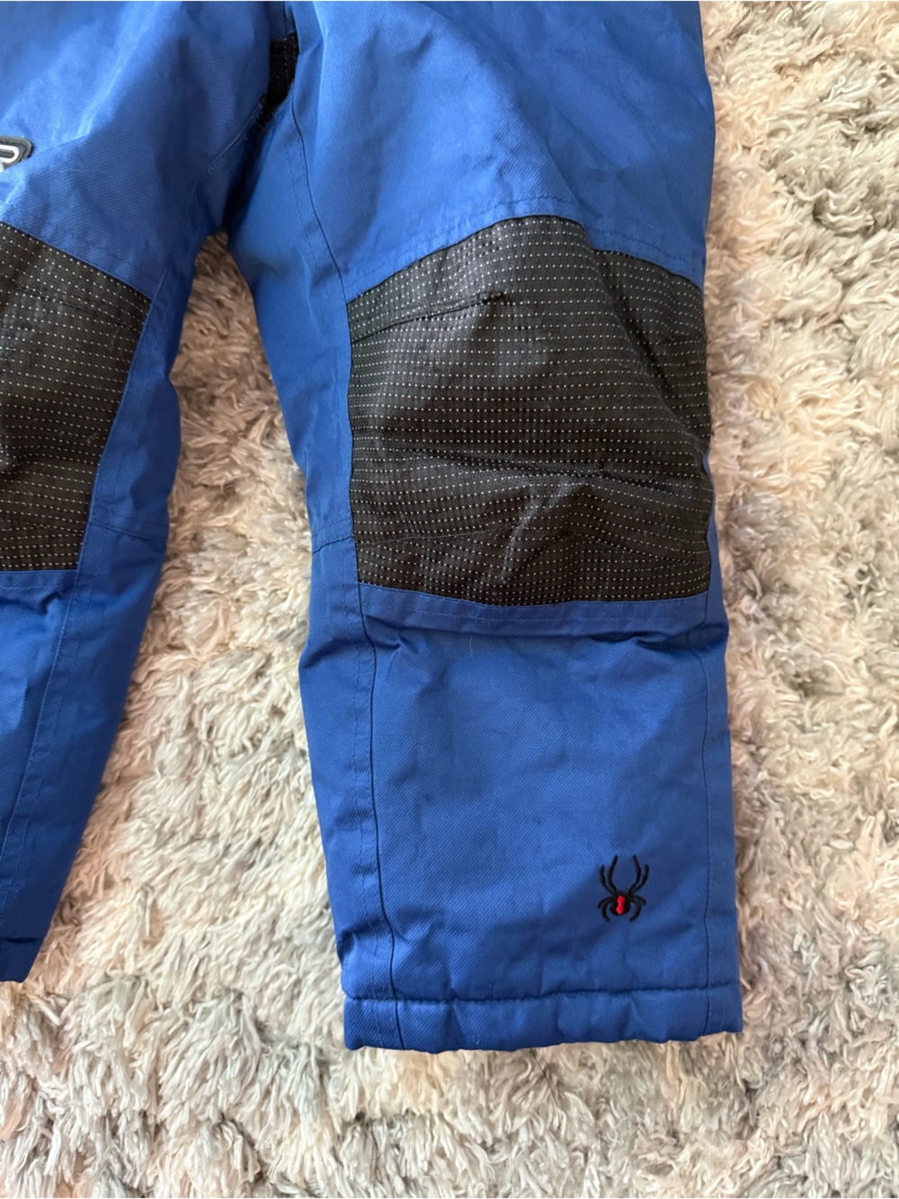 Spyder Kids Blue winter Ski Snow Pants size L (5-6) - Picture 2 of 6